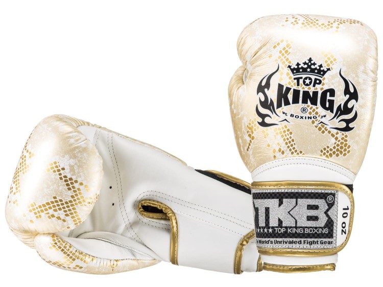 RĘKAWICE BOKSERSKIE TOP KING TKBGSS-02WH_GD SUPER STAR SNAKE (whitegold) (4).jpg