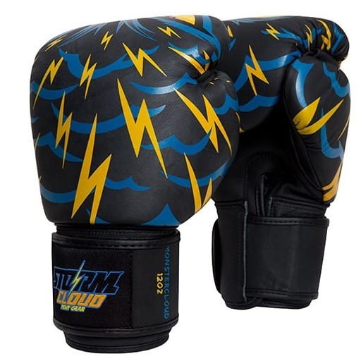 Rękawice do Muay Thai StormCloud BLIZZARD Monstercloud (czarne) (1).jpg