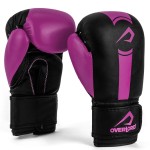 Rękawice bokserskie dziecięce OVERLORD Boxer (black/pink)