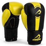 Rękawice bokserskie dziecięce OVERLORD Boxer (black/yellow)
