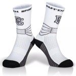 Skarpety treningowe PAFFEN Pro - biało-czarne