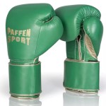 Rękawice bokserskie PAFFEN Pro Wide - zielono-złote