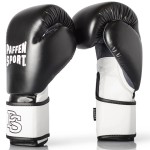 Rękawice bokserskie PAFFEN Fit - czarno-białe