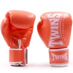 Rękawice bokserskie TWINS - BGVL4P - pomarańczowy