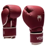 Rękawice bokserskie Venum Contender 1.5 - bordowo-piaskowe