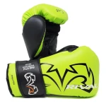 Rękawice bokserskie sparingowe RIVAL RS11V limonkowe