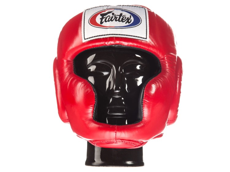 KASK BOKSERSKI SPARINGOWY FAIRTEX HG3 (red) Full Coverage Style (5).jpg