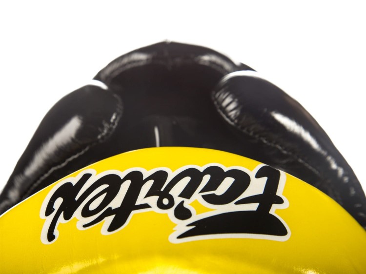 KASK BOKSERSKI SPARINGOWY FAIRTEX HG13 (yellow) Diagonal Vision Sparring (2).jpg