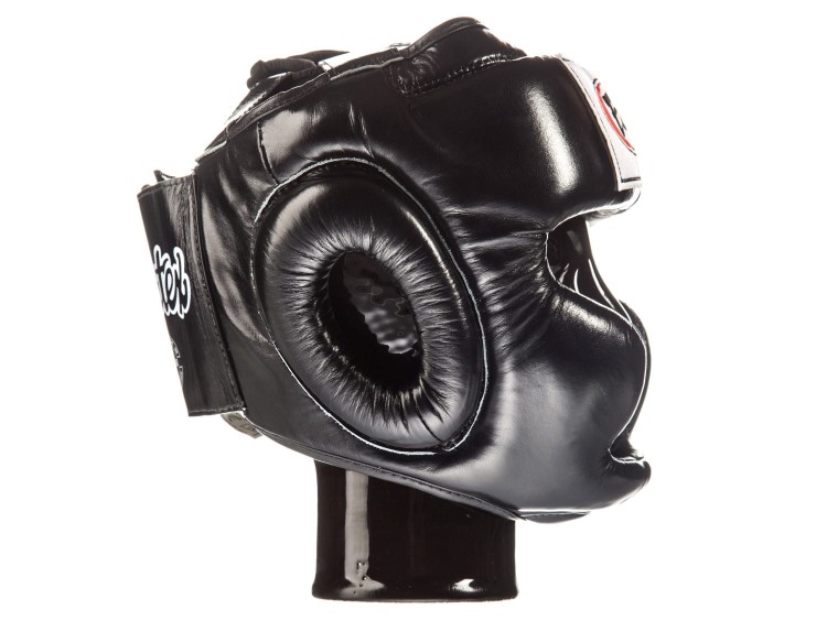 KASK BOKSERSKI SPARINGOWY FAIRTEX HG3 (black) Full Coverage Style (5).jpg