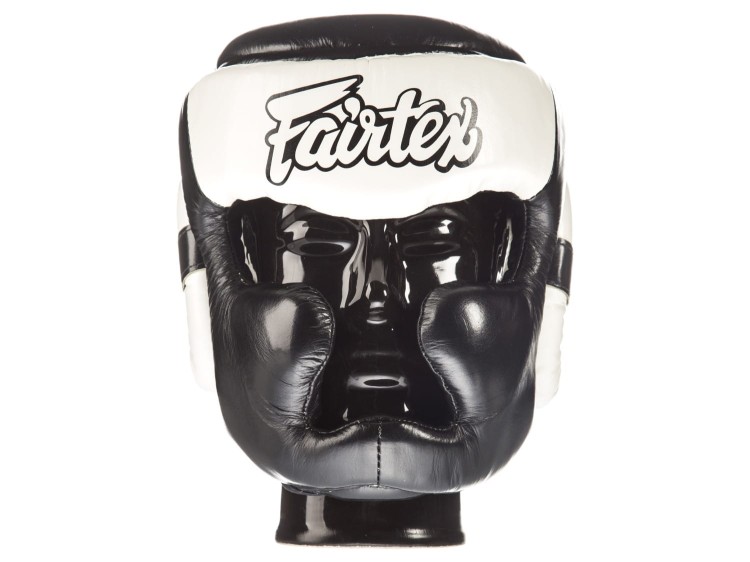 KASK BOKSERSKI SPARINGOWY FAIRTEX HG13 (white) Diagonal Vision Sparring (4).jpg