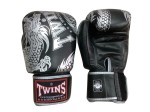 Rękawice bokserskie TWINS FBGVL3-49 (black/dragon silver)