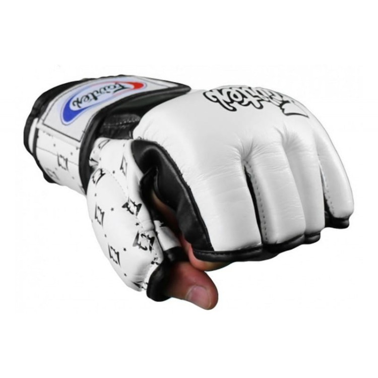 RĘKAWICE MMA Fairtex FGV17 (białe) (2).jpg