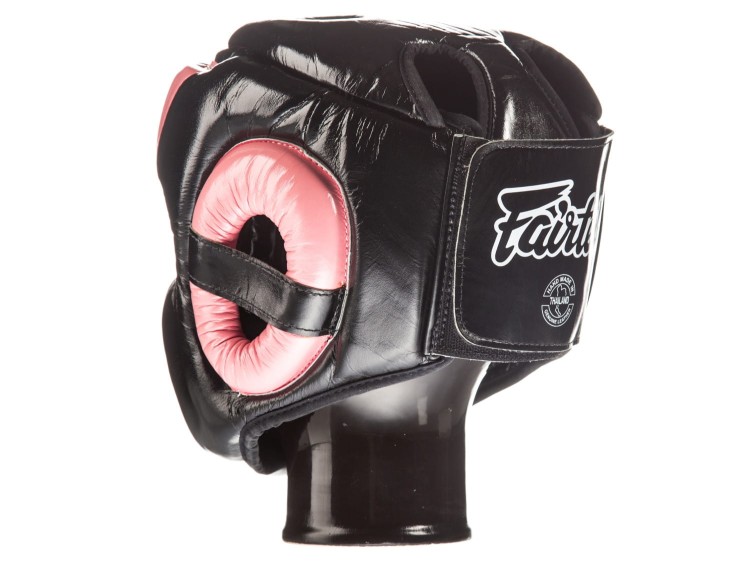 KASK BOKSERSKI SPARINGOWY FAIRTEX HG13 (pink) Diagonal Vision Sparring (3).jpg