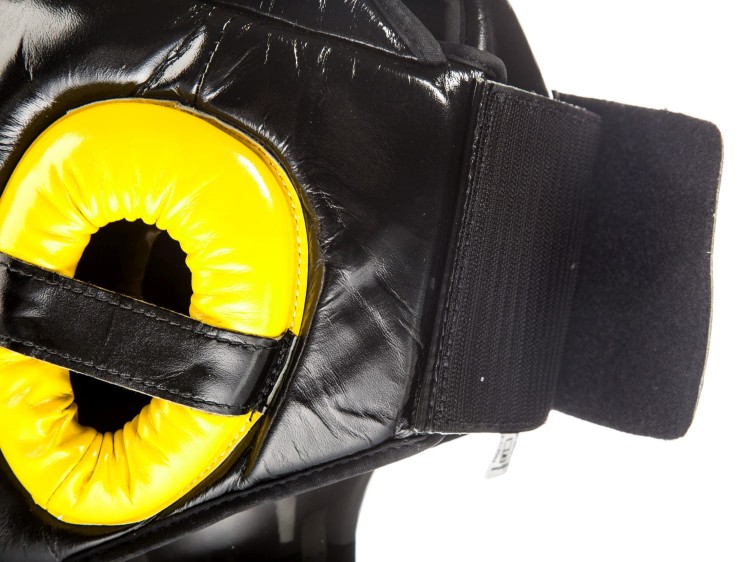 KASK BOKSERSKI SPARINGOWY FAIRTEX HG13 (yellow) Diagonal Vision Sparring (1).jpg