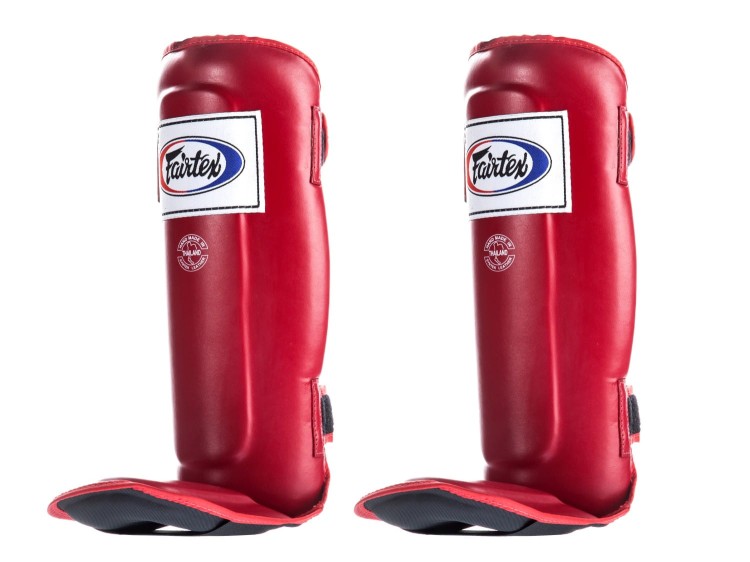 Ochraniacze piszela i stopy FAIRTEX SP3 (red) Double Padded (1).jpg