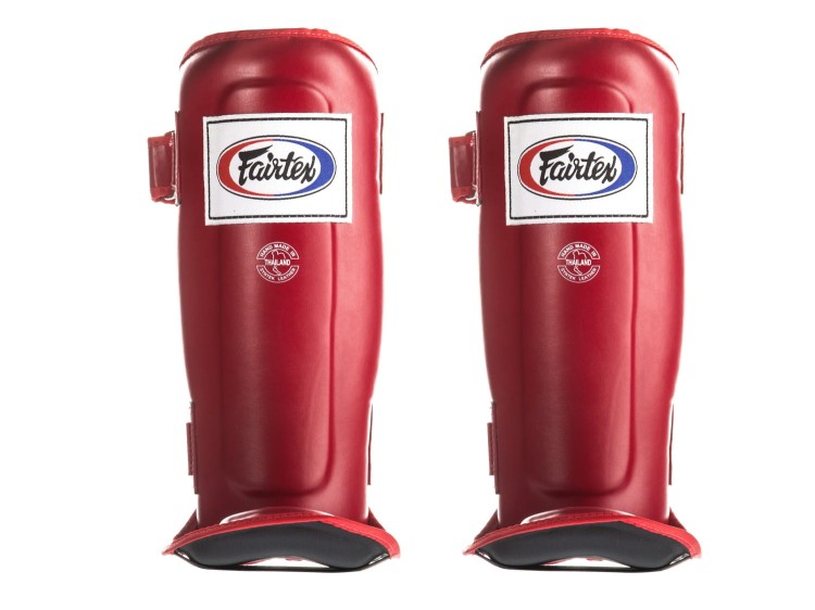 Ochraniacze piszela i stopy FAIRTEX SP3 (red) Double Padded (6).jpg
