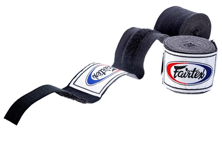 Bandaże bokserskie (owijki) FAIRTEX (4,5 metra) black (1).jpg