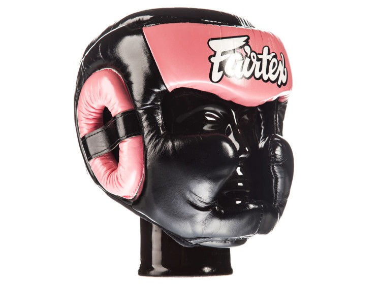 KASK BOKSERSKI SPARINGOWY FAIRTEX HG13 (pink) Diagonal Vision Sparring (7).jpg