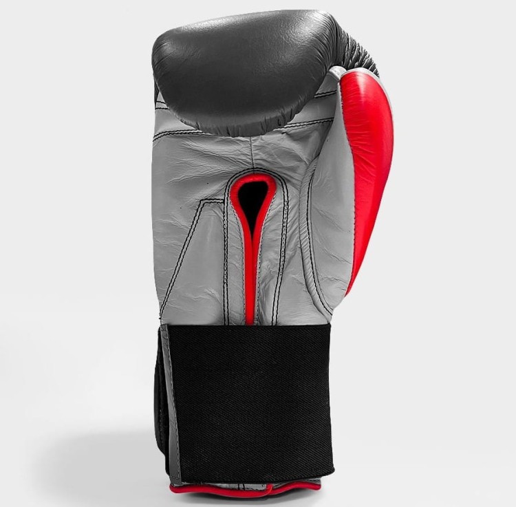 Rękawice bokserskie GEEZERS Halo (dark greyred) (2).jpg