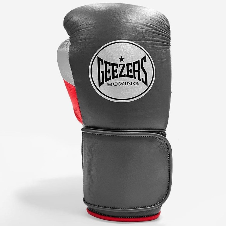 Rękawice bokserskie GEEZERS Halo (dark greyred) (3).jpg
