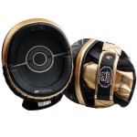 Łapy trenera, tarcze RIVALRPM100 (czarne/złote)