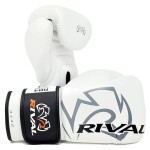 Rękawice przyrządowe (na worek) RIVAL RB4 (białe)