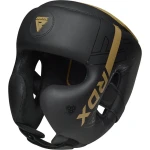 Kask bokserski RDX F6 KARA (gold)