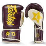 Rękawice bokserskie FAIRTEX FXB BG V2 (brown/yellow)