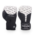 Rękawice bokserskie Top King TKBGFI "FULL IMPACT" (black/white/black)