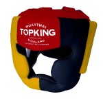 Kask sparingowy Top King TKHGEC-LV EXTRA COVERAGE (yellow/black/red)