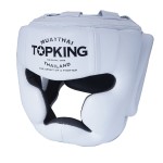 Kask sparingowy Top King TKHGEC-LV "EXTRA COVERAGE" (white)