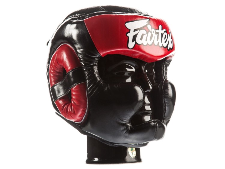 KASK BOKSERSKI SPARINGOWY FAIRTEX HG13 (red) Diagonal Vision Sparring (2).jpg